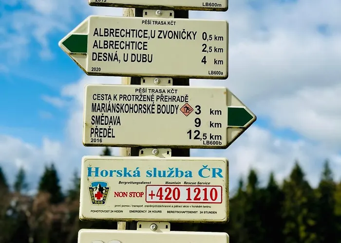 Stara Skola Marianska * Албрехтице в Йизерских горах